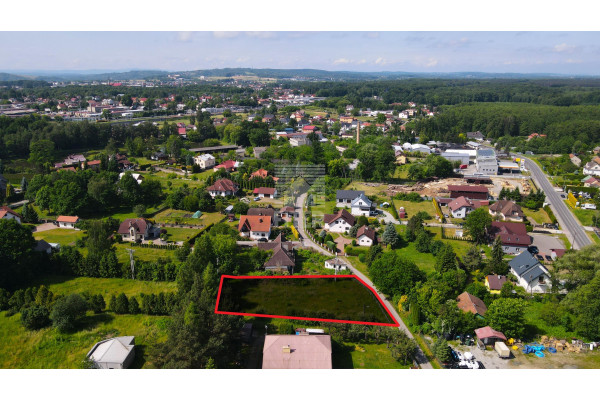 małopolskie, brzeski, Brzesko, Szeroka pod budowę domu, ul.Mokra