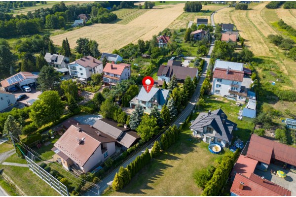 małopolskie, brzeski, Brzesko, Jasień, Dom z 1997 r– 9,15 ar działki | ul. Kamionka